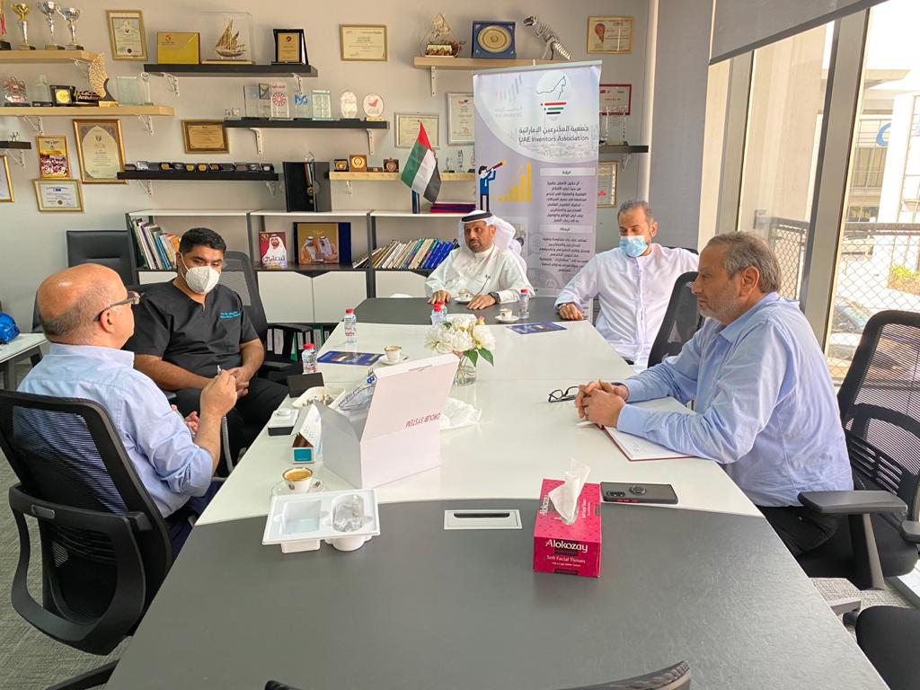 إجتماع اللجنة الطبية في جمعية المخترعين الإماراتية